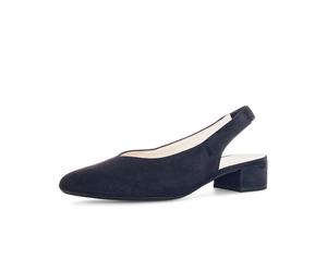 Slingpumps GABOR "Slingpumps", Damen, Gr. 39, blau, Schuhe Slingpumps (75622922-39) blau