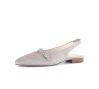 Slingpumps GABOR "Slingpumps", Damen, Gr. 39, grau, Schuhe Slingpumps (20880827-39)