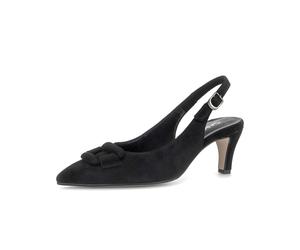 Slingpumps GABOR "Slingpumps", Damen, Gr. 39, schwarz, Schuhe Slingpumps (19991654-39) schwarz