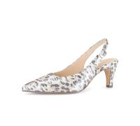 Slingpumps GABOR "Slingpumps", Damen, Gr. 39, weiß, Schuhe Slingpumps (95602024-39) weiß