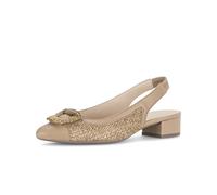 Slingpumps GABOR "Slingpumps", Damen, Gr. 40, beige, Schuhe Slingpumps (20130658-40) beige
