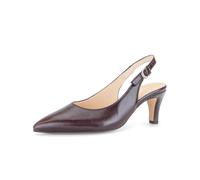 Slingpumps GABOR "Slingpumps", Damen, Gr. 42.5, braun, Schuhe Slingpumps (50461621-42,5) braun