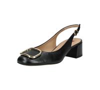 Slingpumps HÖGL "Högl Pumps Glattleder", Damen, Gr. 38,5, schwarz, schwarz, Glattleder, Schuhe Slingpumps (72181048-38,5) schwarz, schwarz
