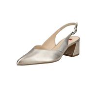 Slingpumps HÖGL "Högl Pumps Leder", Damen, Gr. 37,5, bronze, Leder, Schuhe Slingpumps (24215815-37,5) bronze