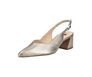 Slingpumps HÖGL "Högl Pumps Leder", Damen, Gr. 37,5, bronze, Leder, Schuhe Slingpumps (24215815-37,5) bronze