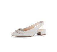 Gabor Damen Slingpumps, Frauen Absatzschuhe,hochhackige Schuhe,stoeckelschuhe,Ausgehschuhe,Court Shoes,Heels,lightgrey(bezogen),41 EU / 7.5 UK