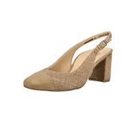 Slingpumps PAUL GREEN "Paul Green Pumps Leder", Damen, Gr. 38, hellbraun, Leder, Schuhe Slingpumps (35431549-38) hellbraun