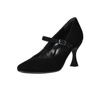 Slingpumps PAUL GREEN "Paul Green Pumps Veloursleder", Damen, Gr. 38, schwarz, Veloursleder, Schuhe Slingpumps (39325553-38) schwarz