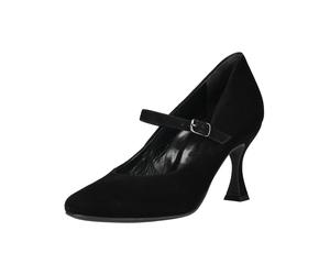 Slingpumps PAUL GREEN "Paul Green Pumps Veloursleder", Damen, Gr. 40, schwarz, Veloursleder, Schuhe Slingpumps (39325553-40) schwarz