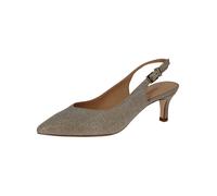 Slingpumps PETER KAISER "Peter Kaiser Pumps Textil", Damen, Gr. 38,5, beige (sand), Textil, Schuhe Slingpumps (41162724-38,5)