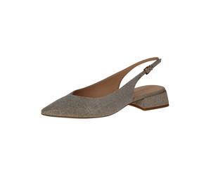 Slingpumps PETER KAISER "Peter Kaiser Pumps Textil", Damen, Gr. 38,5, beige (sand), Textil, Schuhe Slingpumps (21768238-38,5) sand