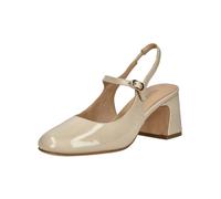 Slingpumps REGARDE LE CIEL "Regarde Le Ciel Pumps Leder", Damen, Gr. 41, crema lack, Leder, Schuhe Slingpumps (56325258-41) crema lack