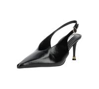 Slingpumps STEVE MADDEN "STEVE MADDEN Pumps Leder", Damen, Gr. 40, schwarz (schwarz, schwarz), Leder, Schuhe Slingpumps (53618449-40) schwarz, schwarz