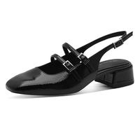 Tamaris Pumps mit Blockabsatz in Black, Größe 38