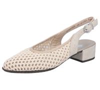 Rieker Damenschuhe Sling crema/crema - Gr. - 42