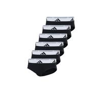 ADIDAS adidas Herren Slip, 6er Pack - Briefs, Active Flex Cotton, Logo, einfarbig (TB_4AM001-6P) XL Schwarz/Weiß