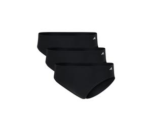 Slip ADIDAS ORIGINALS "Slip Bikinislips Active Light Flex 3P 3er Pack", Damen, Gr. L, schwarz, Obermaterial: 76% Polyamid PA. 24% Elasthan EL., Unterhosen Slip (19225811-L) schwarz