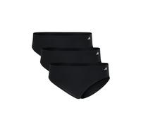 Slip ADIDAS ORIGINALS "Slip Bikinislips Active Light Flex 3P 3er Pack", Damen, Gr. XS, schwarz, Obermaterial: 76% Polyamid PA. 24% Elasthan EL., Unterhosen Slip (19225811-XS) schwarz