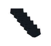 adidas Damen Slips, 6er Pack - Sport Active Light Flex, Hipster, Unterwäsche, Logo, einfarbig Schwarz XL