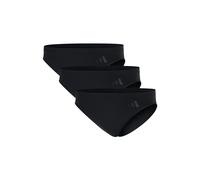 Slip ADIDAS ORIGINALS "Slip Sport Active Seamless Low Rise Bikini 3P 3er Pack", Damen, Gr. XL, schwarz, Obermaterial: 87% Polyamid PA. 13% Elasthan EL., Unterhosen Slip (40029459-XL) schwarz