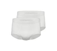 Slip AMMANN "2er Pack Long Slip mit Eingriff Day Classic", Herren, Gr. 5, weiß, Obermaterial: 100% Baumwolle CO., Unterhosen Slip (21798009-5) weiß