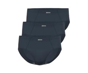 Slip AMMANN "3er Pack Sport Slip Day Modern / Close to you", Herren, Gr. 5, blau (nightblau), Obermaterial: 93% Baumwolle CO. 7% Elasthan EL., Unterhosen Slip (85739260-5) nightblau