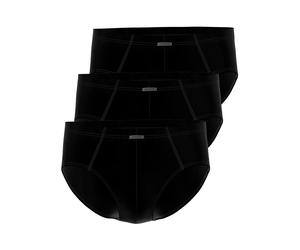 Slip AMMANN "3er Pack Sport Slip Day Modern / Close to you", Herren, Gr. 5, schwarz, Obermaterial: 93% Baumwolle CO. 7% Elasthan EL., Unterhosen Slip (19438645-5) schwarz