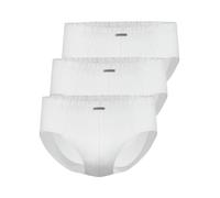 Slip AMMANN "3er Pack Sport Slip Day Modern / Close to you", Herren, Gr. 6, weiß, Obermaterial: 93% Baumwolle CO. 7% Elasthan EL., Unterhosen Slip (60847551-6) weiß