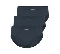 Slip AMMANN "3er Pack Sport Slip Day Modern / Close to you", Herren, Gr. 7, blau (nightblau), Obermaterial: 93% Baumwolle CO. 7% Elasthan EL., Unterhosen Slip (85739260-7) nightblau