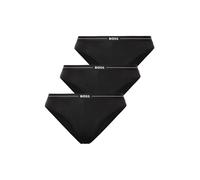 3PACK Damen Slips BOSS schwarz (50510016 001) L