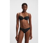 Slip BOSS "BRIEF B.PURE", Damen, Gr. XXL, schwarz (schwarz 001), Obermaterial: 75% Polyamid, 25% Elasthan, Unterhosen, mit Spitzeneinsatz (58345231-XXL) schwarz 001