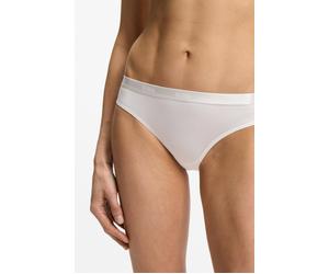 Slip BOSS "BRIEF CI", Damen, Gr. S (36), weiß (open weiß 119), Jersey, Obermaterial: 95% Viskose, 5% Elasthan, unifarben, körpernah, Unterhosen Slip, mit BOSS Schriftzug auf dem Bund (45283567-S) open
