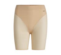 Slip BOSS "CYCLIST HW B.BODY", Damen, Gr. L, beige (light beige 275), Jersey, Obermaterial: 66% Polyamid, 34% Elasthan, unifarben, körpernah, Unterhosen Slip, mit dezentem Logodruck (88793015-L) light