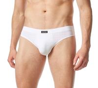 bruno banani Herren Sportslip Check Line 2.0 Slip, Weiß (Weiß Karo 1612), Small (Herstellergröße: S)