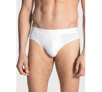 Calida Slip Cotton Code Herren Weiß 100% Baumwolle mit softem Gummibund Größe 58/60