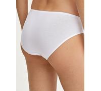 CALIDA Damen Slip - Essential Cotton, Regular Cut, Jersey, einfarbig Weiß M (44/46)