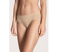 CALIDA Natural Comfort Slip Damen, Regular Cut, natürlicher Glanz und glatter Griff