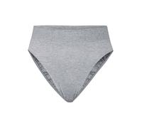 Slip CALIDA "Slip Elastic High Waist 1er Pack", Damen, Gr. 40-42, grau, Obermaterial: 94% Baumwolle CO. 6% Elasthan EL., Unterhosen Slip (76966233-S) grau