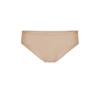 Slip CALIDA "Slip Natural Comfort Regular Cut Slip 1er Pack", Damen, Gr. 48-50, beige (nude), Obermaterial: 92% Baumwolle CO. 8% Elasthan EL., Unterhosen Slip (66018369-L) nude