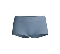 Slip CALIDA "Slip Panty Elastic Special 1er Pack", Damen, Gr. 40-42, grau (blaugrau), Obermaterial: 94% Baumwolle CO. 6% Elasthan EL., Unterhosen Slip (47685654-40) blaugrau