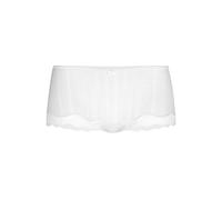 Slip CALIDA "Slip Panty Etude Toujours Low Cut 1er Pack", Damen, Gr. 36-38, weiß, Obermaterial: 95% Baumwolle CO. 5% Elasthan EL., Unterhosen Slip (33332239-XS) weiß