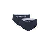 Slip CAMANO "2er Pack", Herren, Gr. M, blau (navy blazer), 95% Baumwolle, 5% Elasthan, Unterhosen Slip (29490366-M) navy blazer