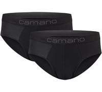 Camano Herren Slip 2er Pack L Black