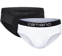 camano 2er-Set: Slips in Schwarz - Größe L | Herren Waesche