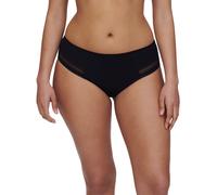 Slip CHANTELLE "EASY BLISS", Damen, Gr. 36, schwarz, Obermaterial: 75% Polyamid, 25% Elasthan, körpernah, Unterhosen Slip, Spitze, blickdichtes Gewebe (40630833-36) schwarz