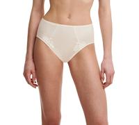 Slip CHANTELLE "HEDONA", Damen, Gr. 44, ivory, Obermaterial: 83% Polyamid, 17% Elasthan, körpernah, Unterhosen Slip, blickdichtes Gewebe, Guipure Spitze (58427804-44) ivory