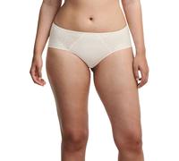 Slip CHANTELLE "NORAH", Damen, Gr. 40, talc, Obermaterial: 71% Polyamid, 29% Elasthan, körpernah, Unterhosen Slip, florale Spitze, weiche Materialien (84928065-40) talc