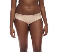 Slip CHANTELLE "PLAY", Damen, Gr. 36, golden beige, Obermaterial: 71% Polyamid, 29% Elasthan, körpernah, Unterhosen Slip, Spitze, blickdichtes Gewebe (62017651-36) golden beige