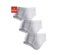 Slip CLIPPER EXCLUSIVE, Herren, Gr. 5, weiß, Feinripp, Obermaterial: 100% Baumwolle, unifarben, körpernah, Unterhosen Slip, mit Eingriff, spürbar weich und glatt - Feinripp (552512-5)