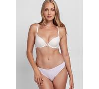 Slip DORINA "MICHELLE", Damen, Gr. XL, beige (pink, ivory), Microfaser, Obermaterial: 85% Polyamid, 15% Elasthan, unifarben, körpernah, Unterhosen Slip (28344729-XL) pink, ivory
